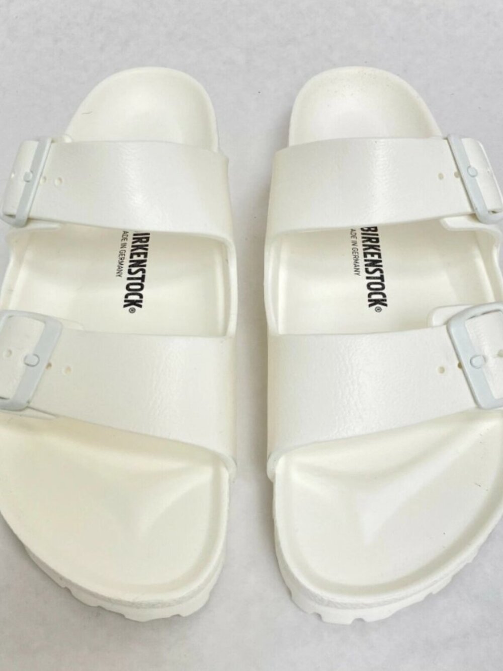 Birkenstock Arizona EVA White Regular Width Sandals